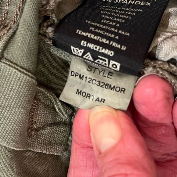 Dear John Stretch skinny mid-rise jeans, raw edge, size 25,‎ NWT color is Mortar - Picture 8 of 9